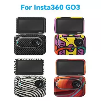 Наклейки для Insta 360 GO 3 GO 3S Camera Body Наклейки Защитная пленка для Insta360 GO 3 Skin Sports Action Camera Аксессуары