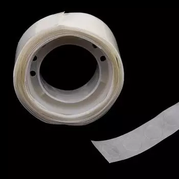 Наклейки для изготовления фитилей для изготовления свечей, прозрачный фиксированный клей, свечи своими руками, точки 12 мм