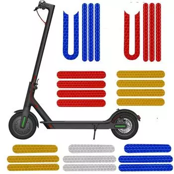 Наклейки для катания на скутерах, детали для электрических скутеров, наклейки M365 M365Pro, отражатель, светоотражающая наклейка