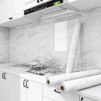 Наклейки для кухонной плиты с защитой от масла - водонепроницаемое настенное украшение 60CM/price per meter (bulk, uncut)