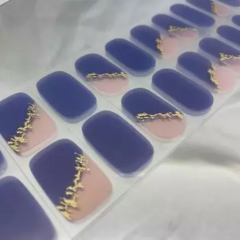 Наклейки для маникюра с лампой для выпечки геля, водостойкие наклейки для фототерапии, мягкие наклейки для ногтей, второе поколение без запаха, светоотверждаемые гелевые наклейки 002