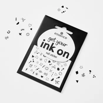 наклейки для ногтей Essence Get Your Ink On 80 шт.
