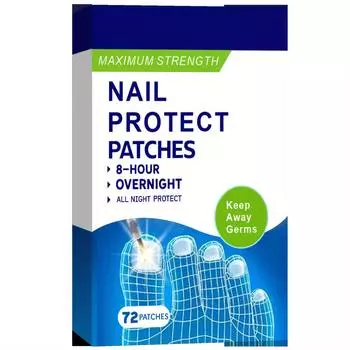 Наклейки для ногтей Уход за ногтями 72 наклейки/коробка Полууправляемые One Size