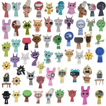 Наклейки для ноутбука и бутылки для воды, крутая игровая наклейка для подростков, телефон для девочки, велосипед, скейтборд, дорожный кейс, компьютер 120 шт. One Size