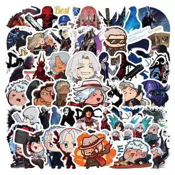 Наклейки для ноутбука и бутылки с водой, классная игровая наклейка для подростков, телефон для девочек, велосипед, скейтборд, дорожный футляр, компьютер