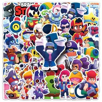 Наклейки для ноутбука и бутылки с водой, классная игровая наклейка для подростков, телефон для девочек, велосипед, скейтборд, дорожный футляр, компьютер One Size