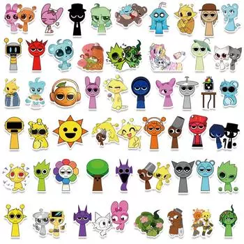 Наклейки для ноутбука и бутылки с водой крутая игровая наклейка для подростков девушка телефон велосипед скейтборд дорожный чехол компьютер One Size