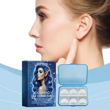 Наклейки для поддержки ушей EelHope, легко создавать контуры линий в форме ушей, длительный комфорт, невидимые наклейки для ушей
