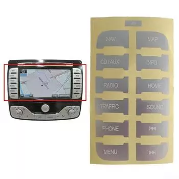 Наклейки для ремонта автомобиля Простая установка Прочное прилипание