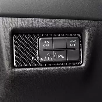 Наклейки для салона автомобиля из углеродного волокна, украшения для Mazda CX-5 CX 5 CX5 2018 2017, аксессуары для стайлинга автомобилей, панель фар