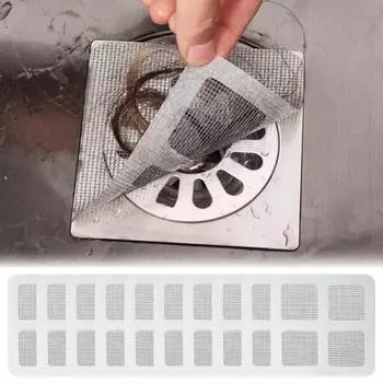 Наклейки для слива волос, крышка для слива, ловушка для волос, самоклеящаяся, сильная липкость, легко устанавливается, съемный слив в пол