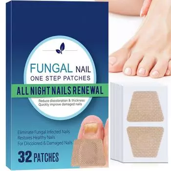 Наклейки для ухода за ногтями, половина лотка, полный лоток, 32 наклейки