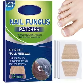 Наклейки для ухода за ногтями, половина лотка, полный лоток, 32 наклейки One Size