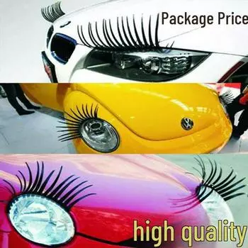 Наклейки для украшения ресниц на фары автомобиля 29x17cm, AL1007459133