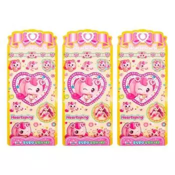 Наклейки для ювелирных изделий Catch Tiniping Sweet and Sour, Berry Her Chewing, 3 шт., популярный персонаж в Корее