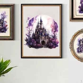 Наклейки для животных в виде замка Товары для вечеринок для телефонов с журналами Грузовики с мусором Purple Flower