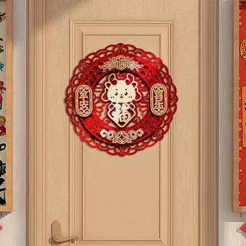 Наклейки Года Дракона Прочные праздничные принадлежности 3D