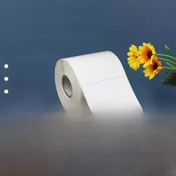 Наклейки из мелованной бумаги для этикеток на стиральный порошок и чай, 100x120