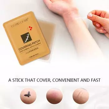 Наклейки-консилеры покрывают шрамы от прыщей, пятна, водонепроницаемая дышащая лента для маскировки недостатков