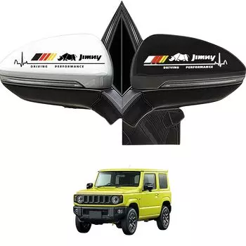 Наклейки на автомобиль Jimny, Модные наклейки на автомобиль, которые никогда не выцветают, Водонепроницаемые наклейки для украшения боковых зеркал, Автомобиль Jimny
