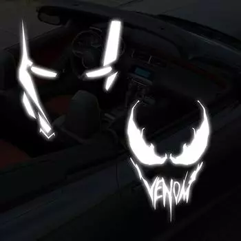 Наклейки на автомобиль Наклейки для украшения кузова Мотоциклы Электромобили Светоотражающая наклейка