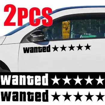 Наклейки на автомобиль Требуются пятизвездочные наклейки для электромобилей Самоклеящиеся наклейки для украшения кузова автомобиля Наклейка для модификации