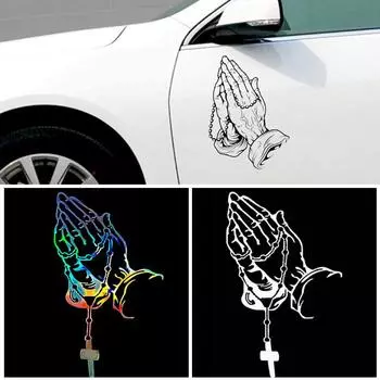 Наклейки на автомобиль виниловые милые окклюзионные царапины холодильник кондиционер светоотражающие наклейки автомобильные аксессуары #469562 разноцветный