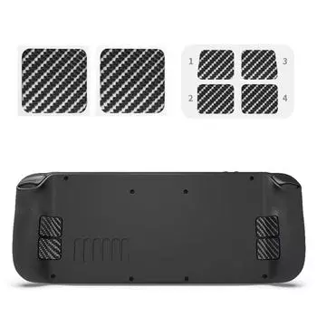Наклейки на кнопки геймпада и трекпад Защитные наклейки Комплект износостойких наклеек против царапин для Steam Deck