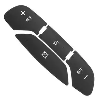 Наклейки на кнопки рулевого колеса Plug and play Замена 1 шт. Черная бумага Пластик для Tahoe для Yukon 2007 2014 CHINA