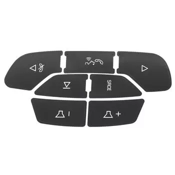 Наклейки на кнопки с прямой посадкой Простая установка Бумага Пластик
