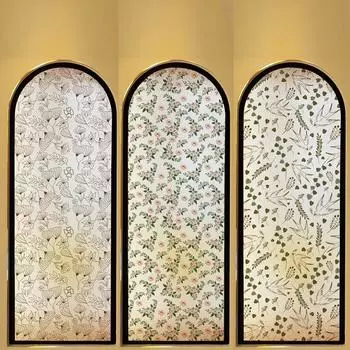 Наклейки на оконную пленку для конфиденциальности Artscape Magnolia, оконная пленка, виниловая пленка для стеклянных окон, витражная оконная пленка, украшение дома 40cm*90cm