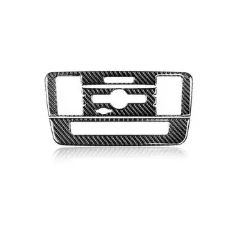 Наклейки на панель управления кондиционером из углеродного волокна для Mercedes W169 W245 W117 W156 A Class B Class CLA GLA чёрный