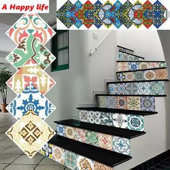 Наклейки на плитку Мандала, самоклеящиеся наклейки на стену, паста для плитки, водонепроницаемая, маслостойкая наклейка на стену, мебельные наклейки, обои