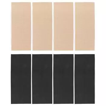 Наклейки на подошву Самоклеящиеся противоскользящие прозрачные покрытия для подошвы Высокий каблук Обувь Сцепление Наклейка Защитная наклейка Apricot