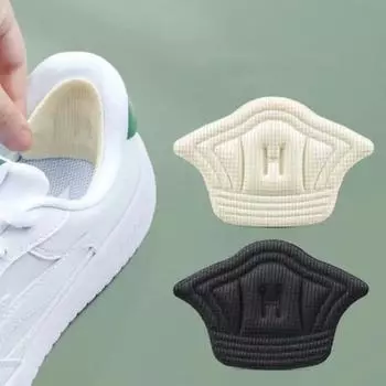 Наклейки на пятку. Защита пятки. Стелька, регулируемый размер. Высокие каблуки. Амортизирующие вкладыши для пятки. thinly veiled чёрный