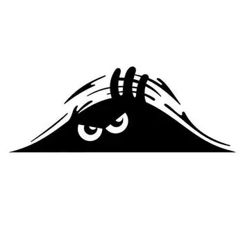 Наклейки на щели для дверей, водонепроницаемые самоклеящиеся наклейки, светоотражающие наклейки для автомобильных фар