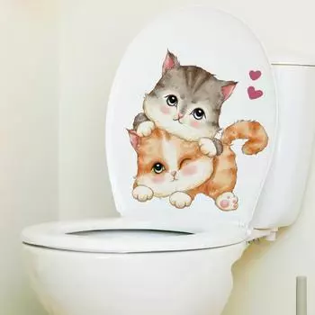 Наклейки на стену с рисом Наклейки на стену «Любовь» Наклейки на туалет Фоновая стена Ванная комната Декоративные наклейки на стены Самоклеящиеся наклейки на стену белый