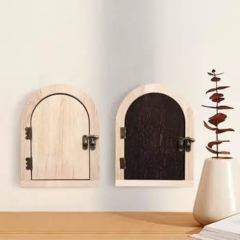 Наклейки на стену Украшение стены Креативная деревянная наклейка на выключатель двери Защитная крышка для розетки