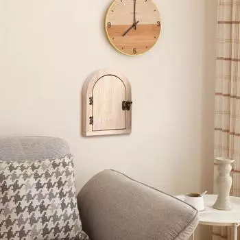 Наклейки на стену Украшение стены Креативная деревянная наклейка на выключатель двери Защитная крышка для розетки