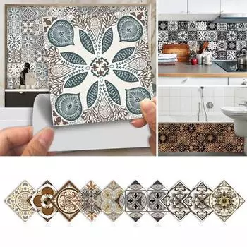 Наклейки на стены Полезная износостойкость 10*10cm