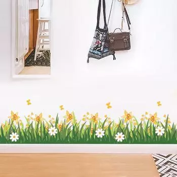 Наклейки на углы стены, скрывают уродство, наклейки на стену, плинтусы, самоклеящиеся украшения, наклейки для декора стен 50x70cm разноцветный