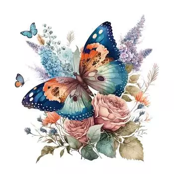 Наклейки на унитаз, Самоклеящиеся наклейки с бабочками и цветами, Съемные настенные наклейки с летающими бабочками для DIY, Легкие наклейки KSA-59A