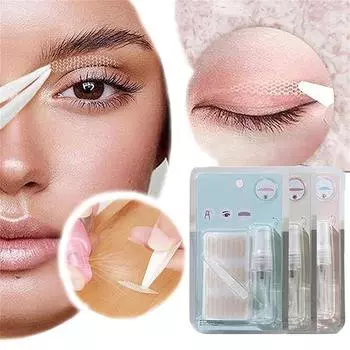 Наклейки на веки Липкие невидимые наклейки на двойное веко от Sticked Invisible Eye-Lifting наклейки