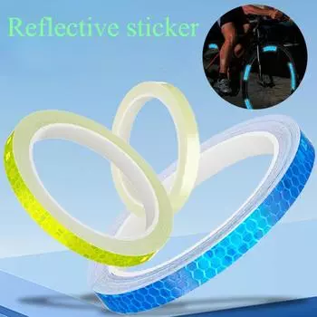 Наклейки на велосипед, светоотражающие наклейки Dead Fly, ночник, аксессуары для горных шоссейных велосипедов, наклейки на ступицы и обода колес Wind and Fire bicycle rim reflective luminous sticker синий