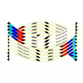 Наклейки на велосипедные колеса, наклейки на колеса автомобиля, светоотражающая лента на обод, лента на обод мотоцикла, наклейки на колеса мотоцикла FL016