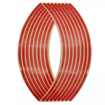 Наклейки Наклейки на велосипед Лента для обода Мотоциклы Наклейка на колесо Лента для обода колеса Светоотражающая наклейка