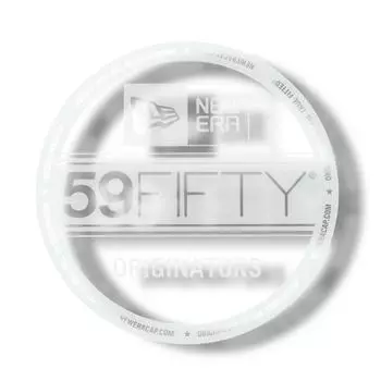 Наклейки New Era Наклейка New Era Вырубная наклейка на козырек L Белая 11601140 Белая Свободный размер