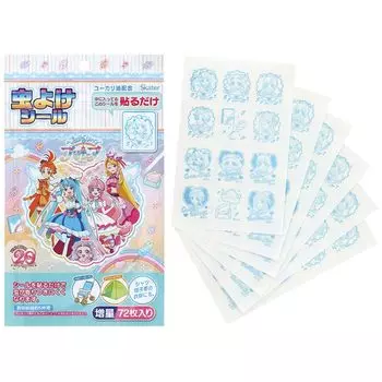 Наклейки от насекомых Skater 72 шт xx Expanding Sky Precure Сделано в Японии 11,4 19,5 0,4 см MYP5-A