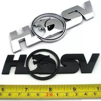 Наклейки с эмблемой Holden HSV, 3D хромированные наклейки, лев, флаг Commodore Wagon Clubsport Gts, значок сенатора, автомобильный Стайлинг серебряный