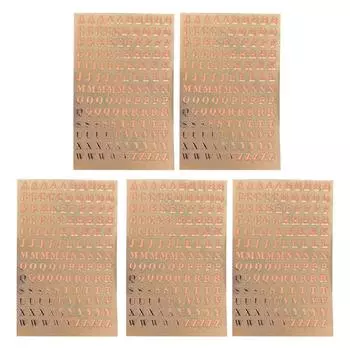 Наклейки с буквами для смолы, наклейки с буквами алфавита для дизайна ногтей, эпоксидная смола, самоклеющиеся наклейки для скрапбукинга, сделай сам 3